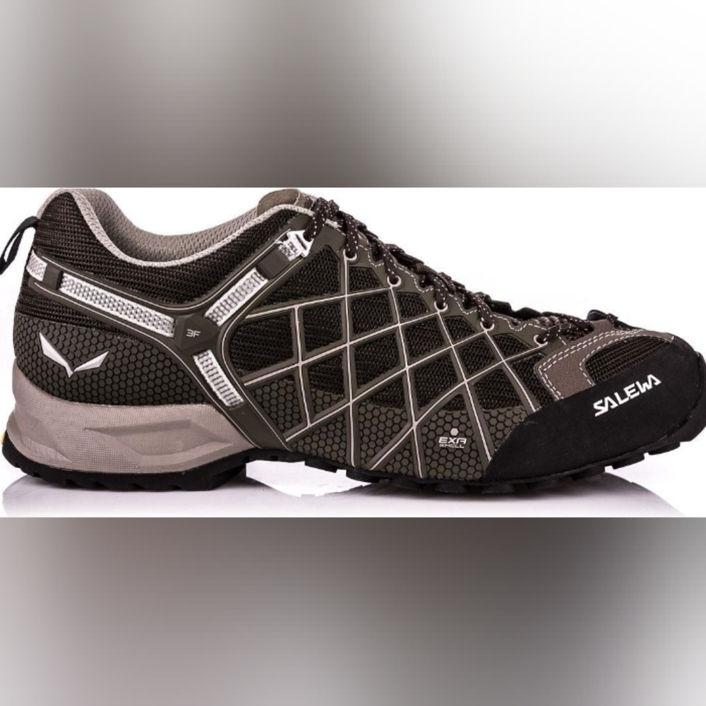 Salewa Wildfire Vent Vibram Tech Approach Hiking Climbing Exa Shell Kevlar Shoe